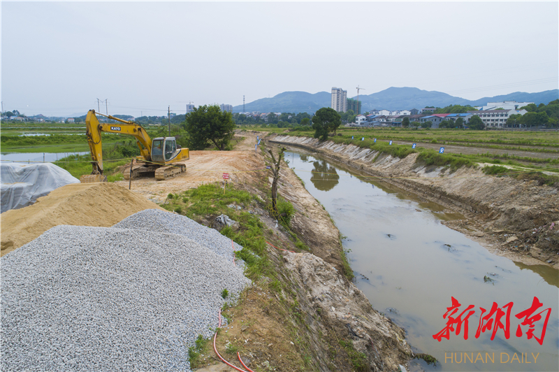 弼时镇白沙河流域综合整治工程启动