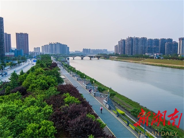 长沙市芙蓉区守护蓝天碧水绘就最美浏阳河