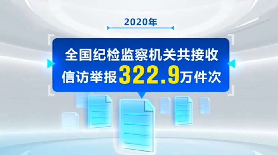 中央纪委国家监委通报2020年全国纪检监察机关监督检查,审查调查情况.