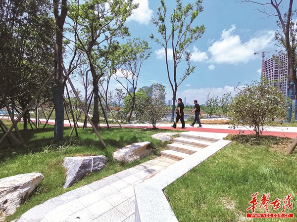 鸭子铺上的"绿丝带" 长沙马栏山公园已向市民开放