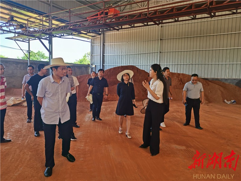 周星亮)7月8日至9日,衡东县副县长温岚带队来我县开展机械化育插秧