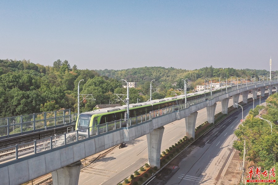 长沙地铁直达湘潭 焦点图 湖南在线 华声在线