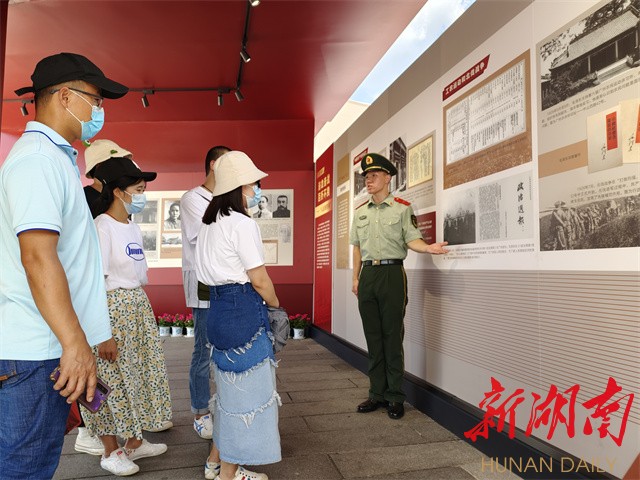 红色传人讲红色故事丨武警湘潭支队首批红色讲解员上岗 湘潭 新湖南