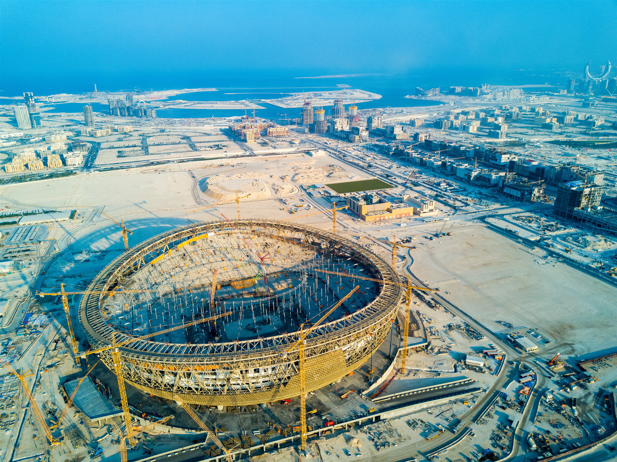 卡塔尔世界杯通讯建设_体育竞技馆_卡塔尔体育馆建设