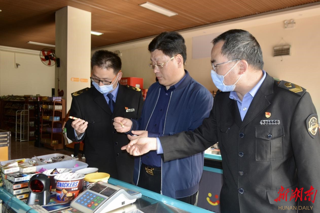 武陵区市场监管局为复学复课保驾护航