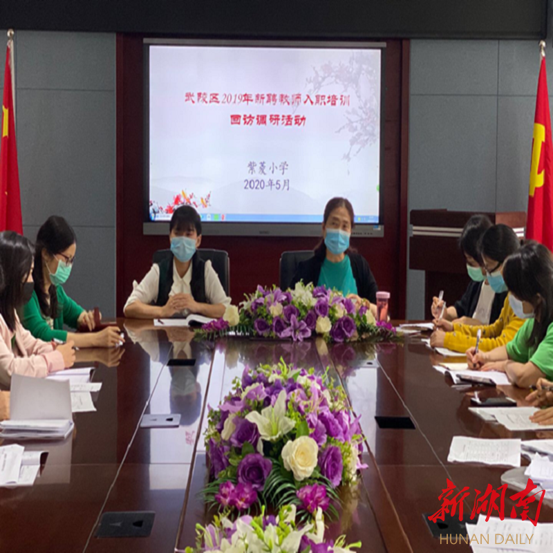 武陵区紫菱小学专家做引领，回访调研促提升