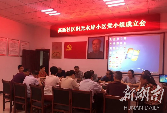 韶山市清溪镇：党建“绣花针”串起小区“微治理”