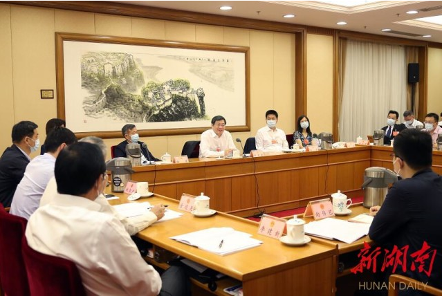 湖南代表团分组审议全国人大常委会工作报告