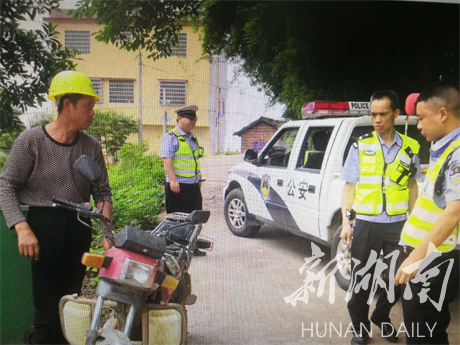 祁阳文明铺镇：大力开展道路交通顽痼疾集中整治行动