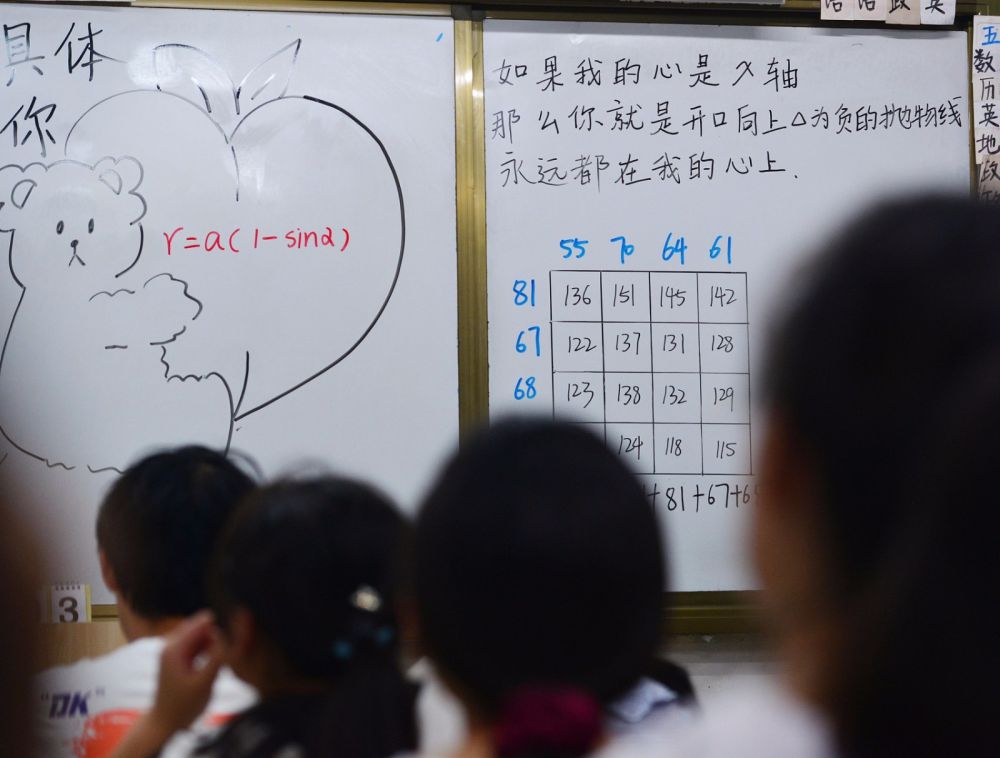 用函数告白!高三学生即将离校不舍老师