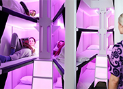 新西兰航空为经济型乘客开发床式睡舱