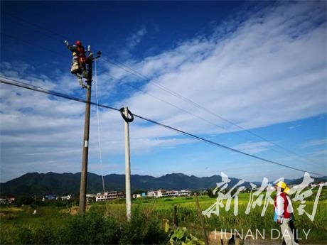 国网祁阳县供电公司：架通电力“高速”路 助力乡村振兴