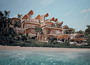 扎哈事务所“罗阿坦岛住宅”方案：漂浮的丛林聚落