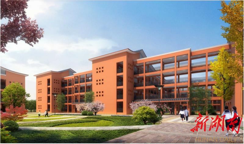 (通讯员 张小明 黄生满)8月17日,笔者从辰溪县芙蓉学校建设工地上见到