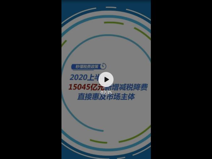 2分钟读懂：15045亿元减税降费如何惠及市场主体