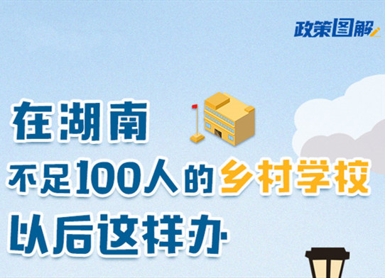 图解丨在湖南，不足100人的乡村学校以后这样办