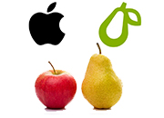 苹果把梨告了，对，卖手机的那个苹果