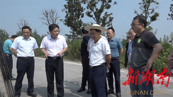 易小林来云溪区督导突出生态环境问题整改工作