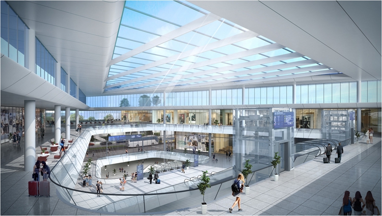 长沙机场改扩建工程设计方案公布 T3航站楼将建飞行区观景平台