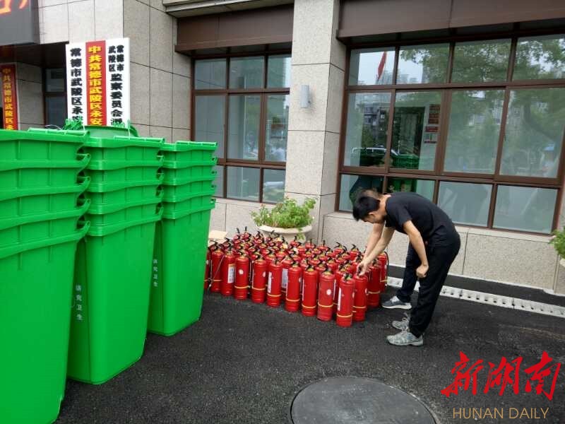 永安街道全力推进老旧小区消防安全整治