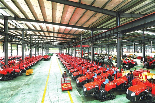 台达电子生产车间.