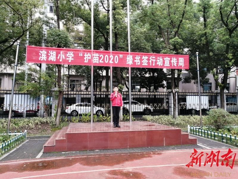 滨湖小学：净化文化环境 培育文明少年