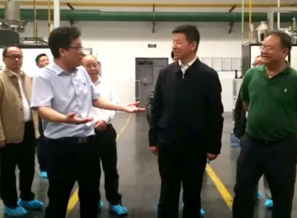 株洲市委副书记王洪斌一行到株洲市邵阳商会走访调研