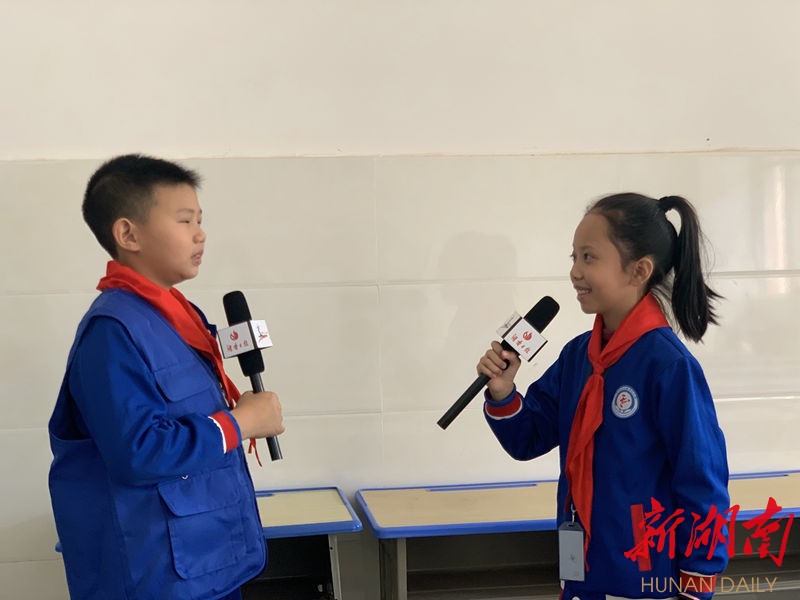 小记者全英豪采访周瑾宣同学