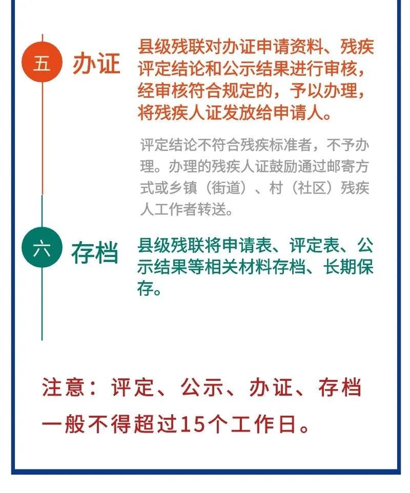 申请办理残疾人证，这些事项一定要知道!