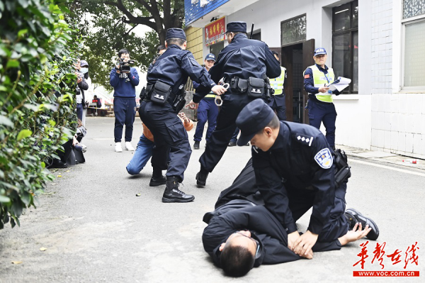 实战砺精兵！长沙公安开展全警实战大练兵考核