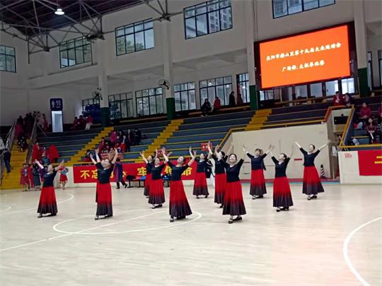益阳赫山区举办第十九届大众运动会广场舞、太极拳大赛