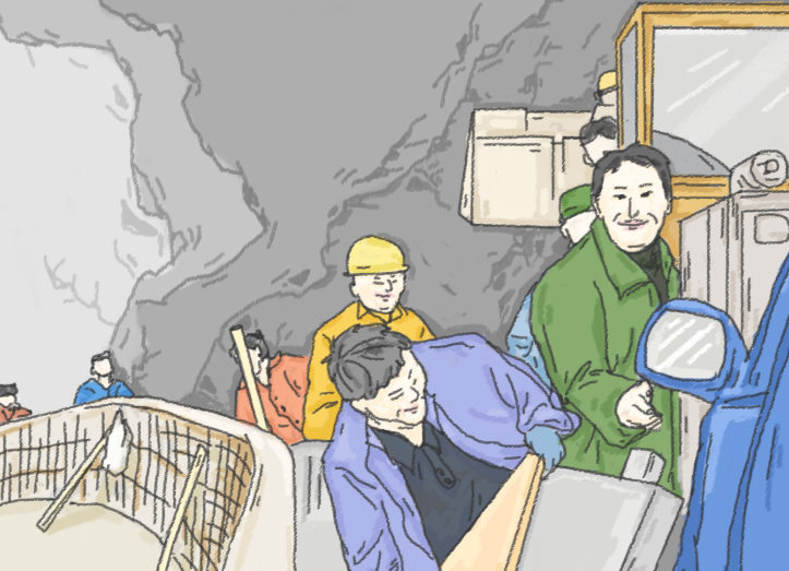 走出绝壁·故事绘丨6幅画卷读懂新时代“愚公”精神
