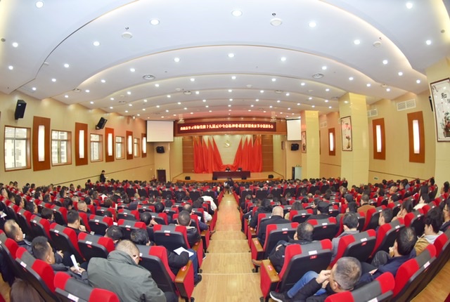 虢正贵在桑植宣讲党的十九届五中全会精神
