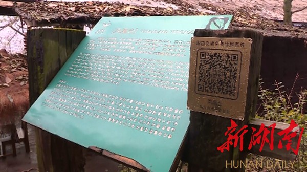 景区二维码导览牌