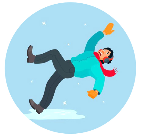 路面容易结冰,对于老年人来说,有可能就是出门遛弯的功夫,就摔倒了