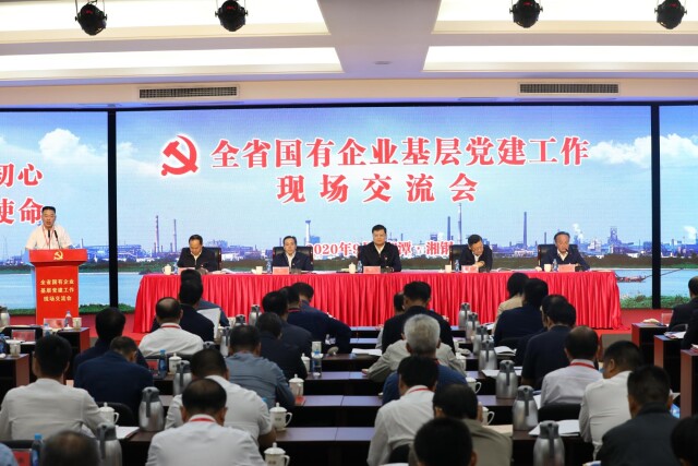 “红色引擎”激发澎湃动力  ——高质量党建引领湖南国企改革发展综述