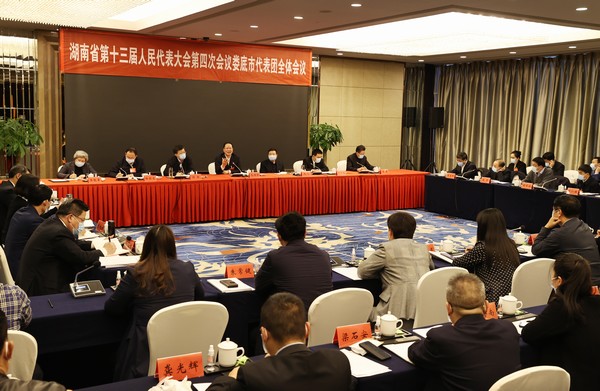 毛伟明参加娄底代表团审议：抢抓机遇 乘势而上 为建设现代化新湖南贡献力量