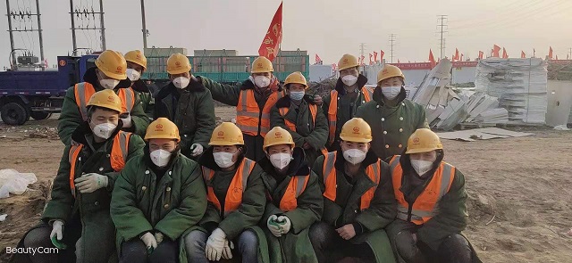 点赞!涟源奋战在河北抗疫一线的“建设者们”