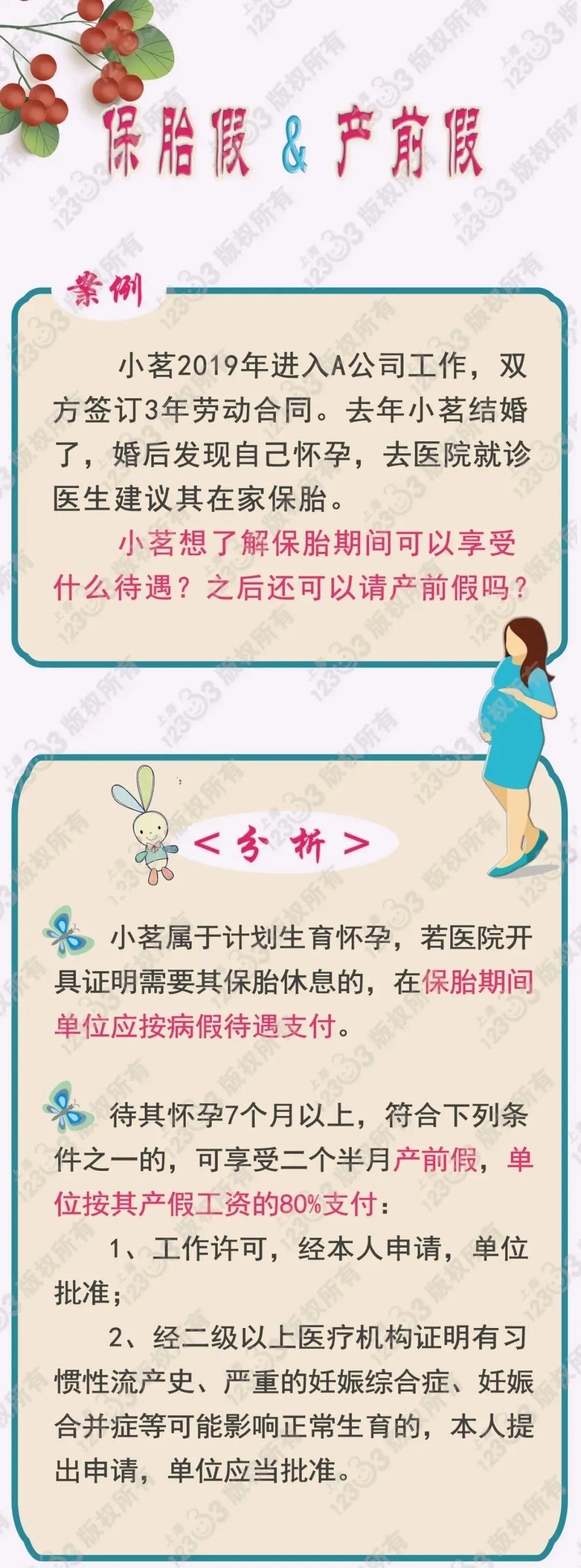 【提示】保胎假和产前假有何区别？来看解读