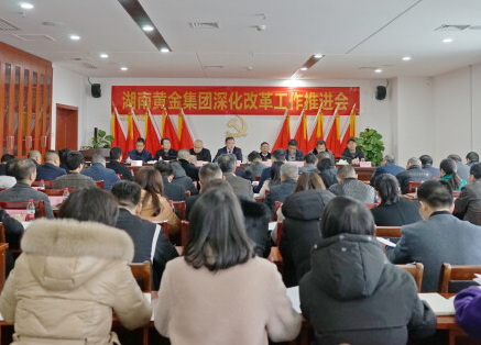 湖南黄金集团向深化国企改革三年行动发起攻坚战