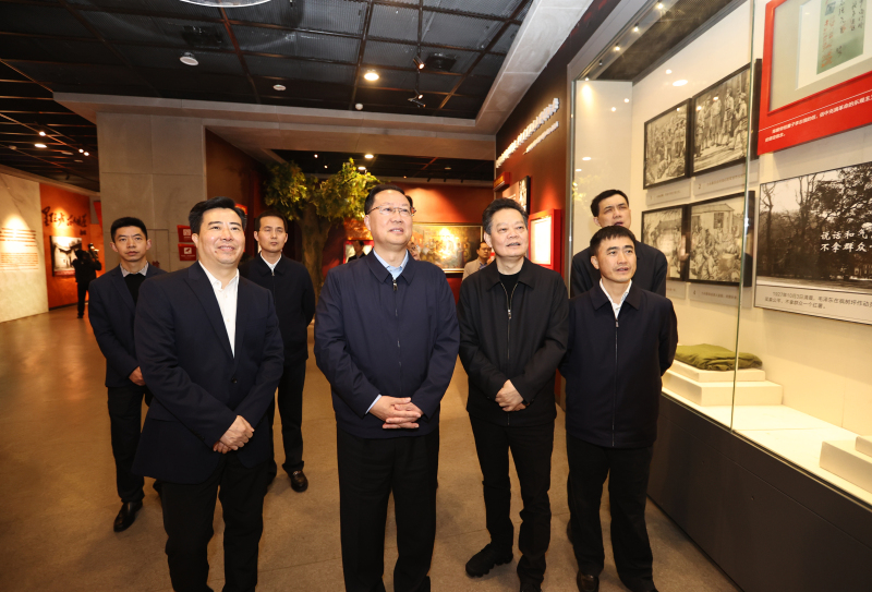 毛伟明在浏阳调研：奋力走好新时代的长征路