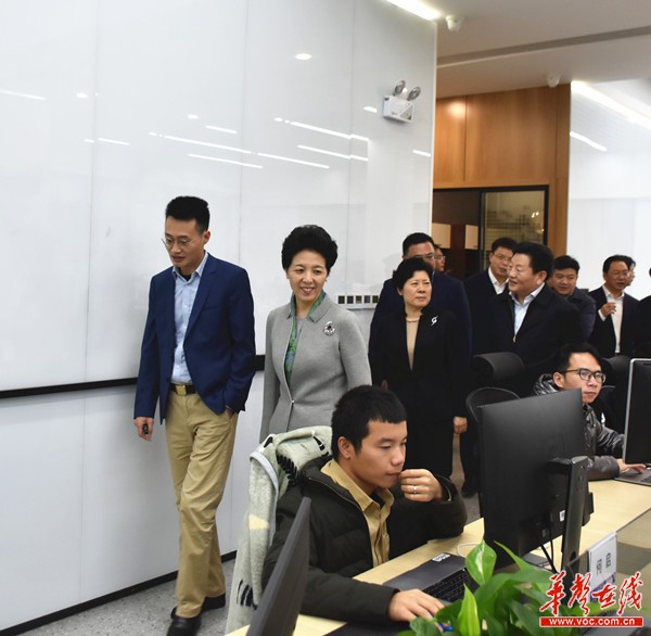 乌兰在湘江新区调研时强调:突出创新引领 打造强大引擎