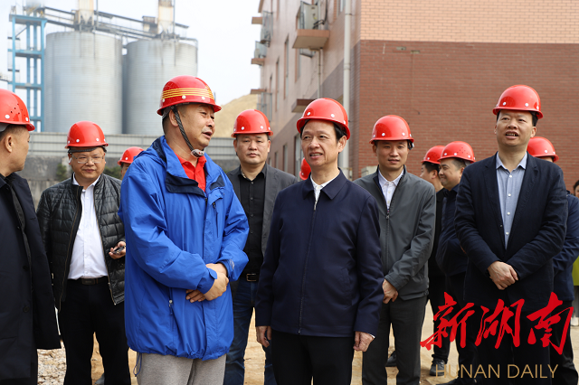 彭健初调研娄星工业集中区项目建设工作:突出"五高" 全力推进园区高