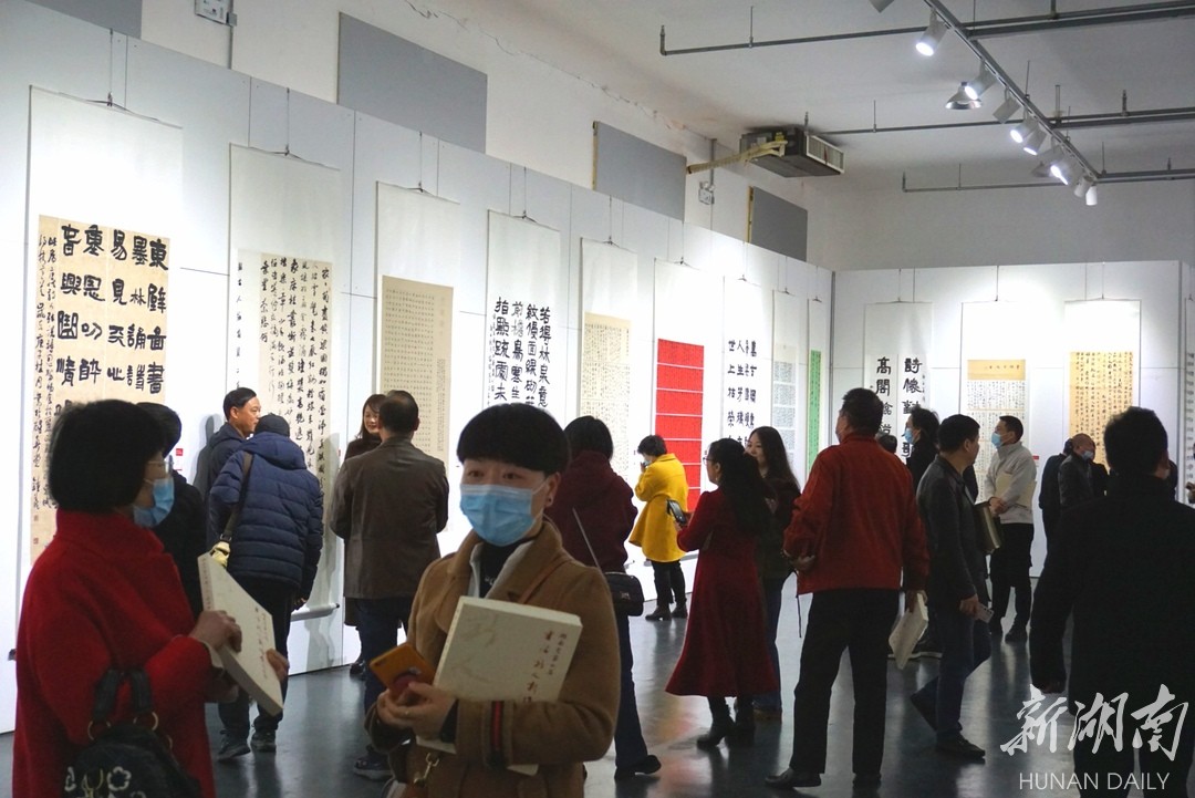 笔墨随时代，新人写新章——湖南省第七届书法新人新作展在长沙开幕 - 文体要闻 - 新湖南