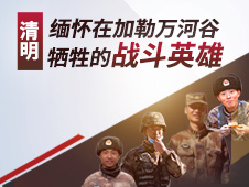 海报｜清明，缅怀在加勒万河谷牺牲的战斗英雄