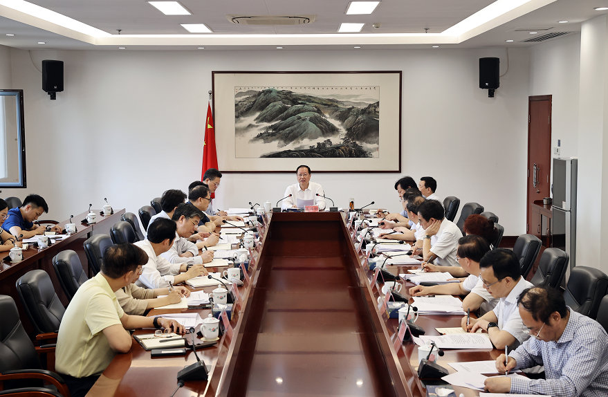 毛伟明主持召开省属国企改革领导小组2021年第一次会议