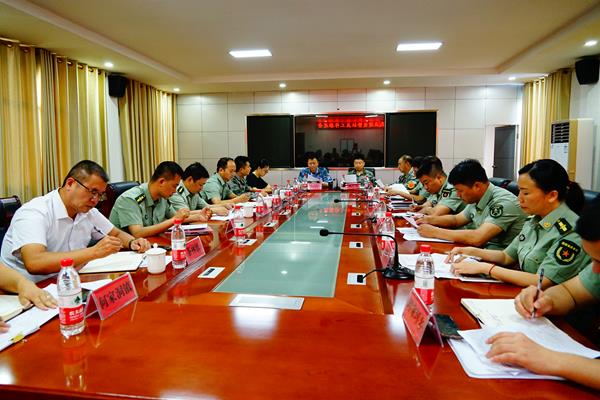 双牌：专题调度民兵建设、秋季征兵等工作