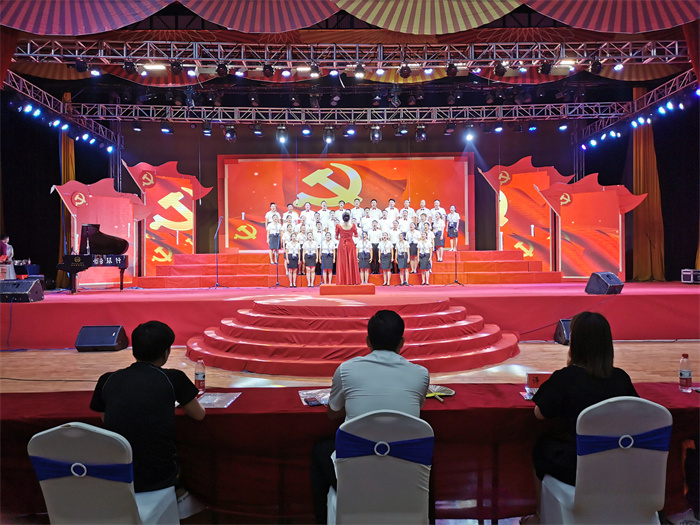 关注|道县举行庆祝中国共产党成立100周年大合唱比赛