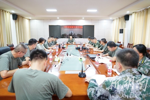 双牌组织2021专武干部集训