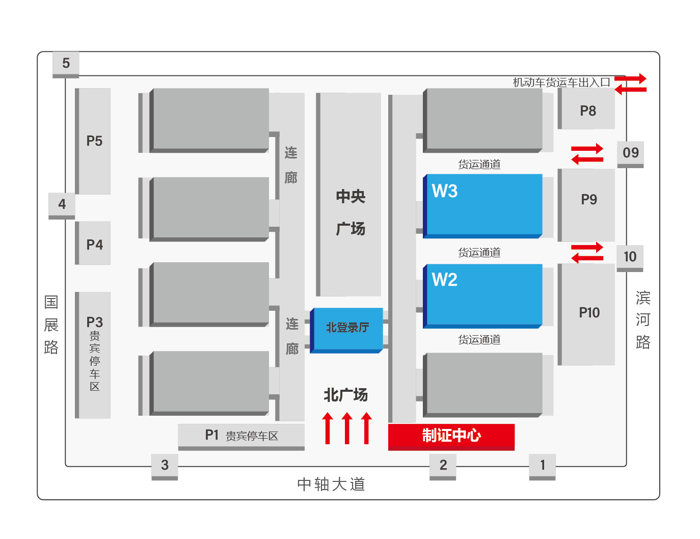 2021中部(长沙)人工智能产业博览会展位图